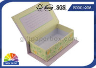 Customized Hinged Lid Printed Rigid Gift Box For Eyeliner Beauty Products