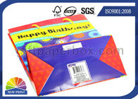 Glossy Laminated Gift Wrapping Paper Bags for Birthday Cake Gifts Packaging